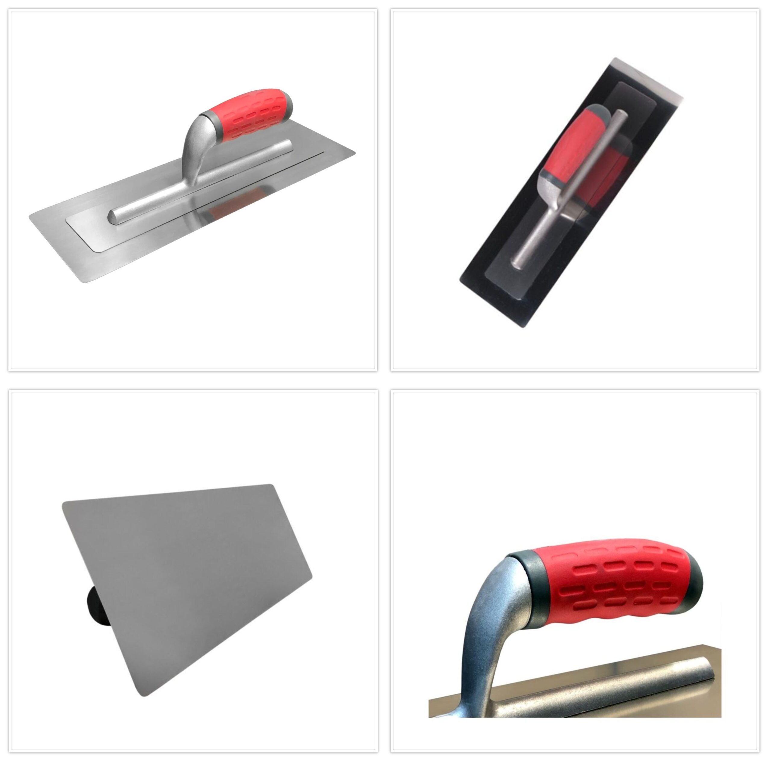 Plastering Set Premium Finishing Trowel + Corner Trowels & Putty Knife