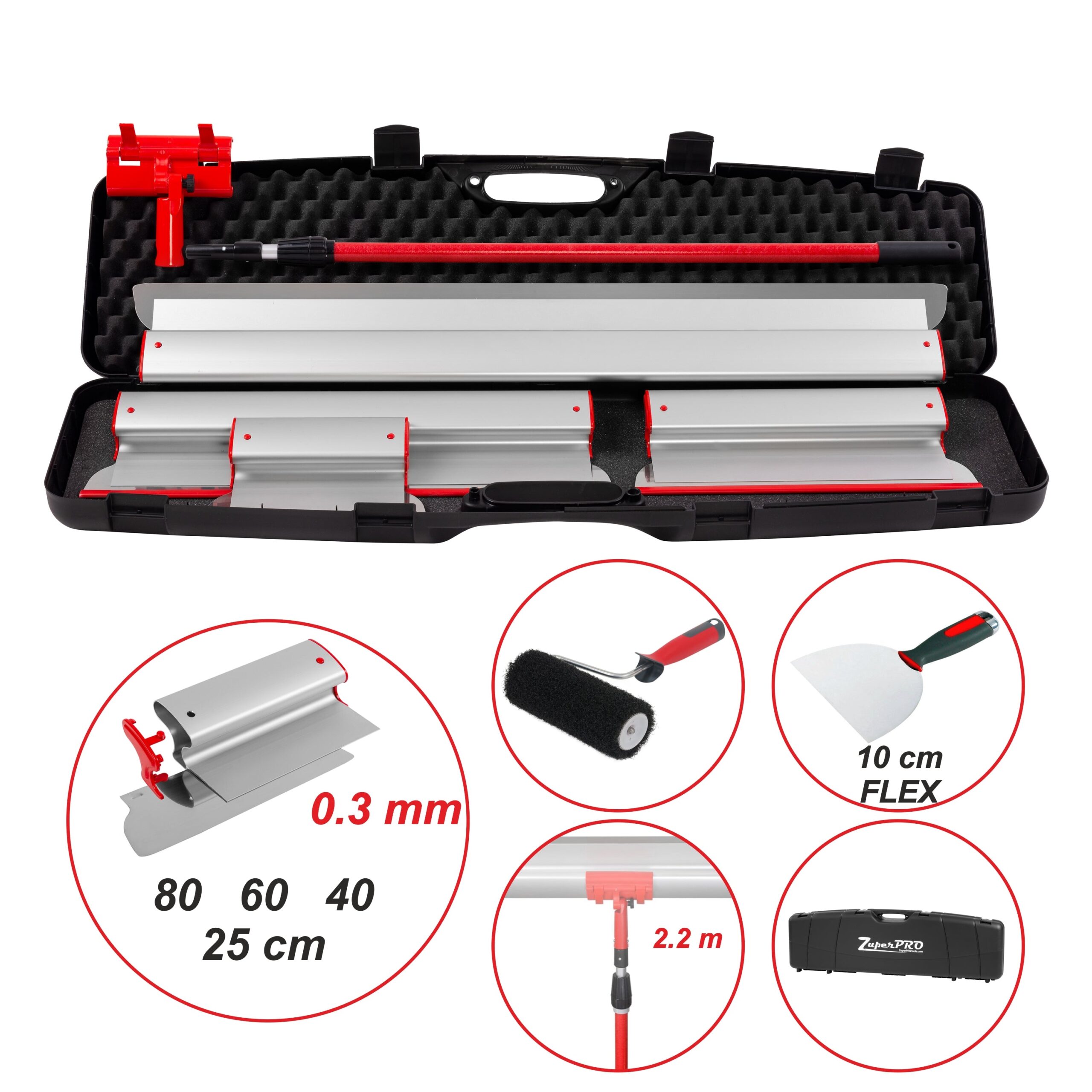ZuperPRO Professional Skimming Blades 